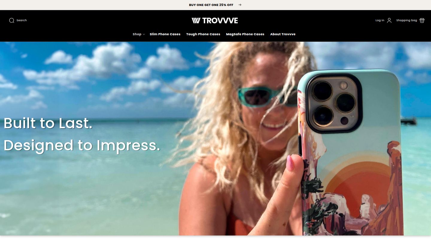 Trovvve.com - Premium Phone Case E-commerce Platform